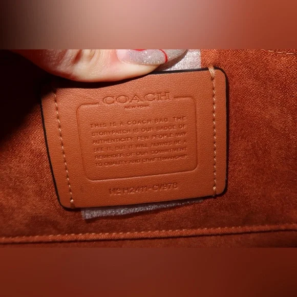 Coach Black and Brown Crossbody Bag - Picture 9 of 15